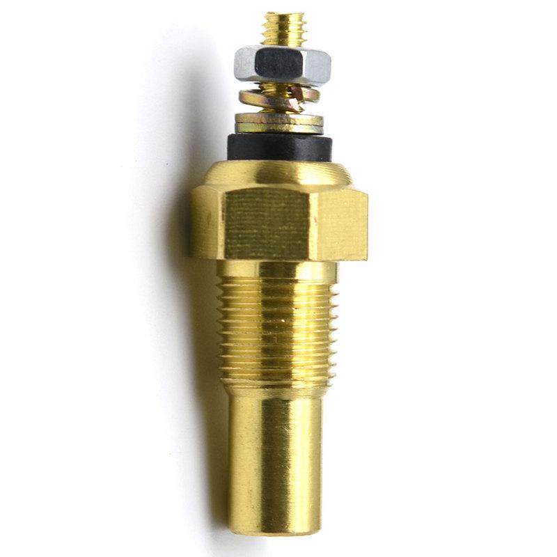 52mm Car Truck Boat Water Temp Gauge 10MM Temperature Sensor 40-120 Moto Meter Vehicle Indicator For Auto With Red BackLight