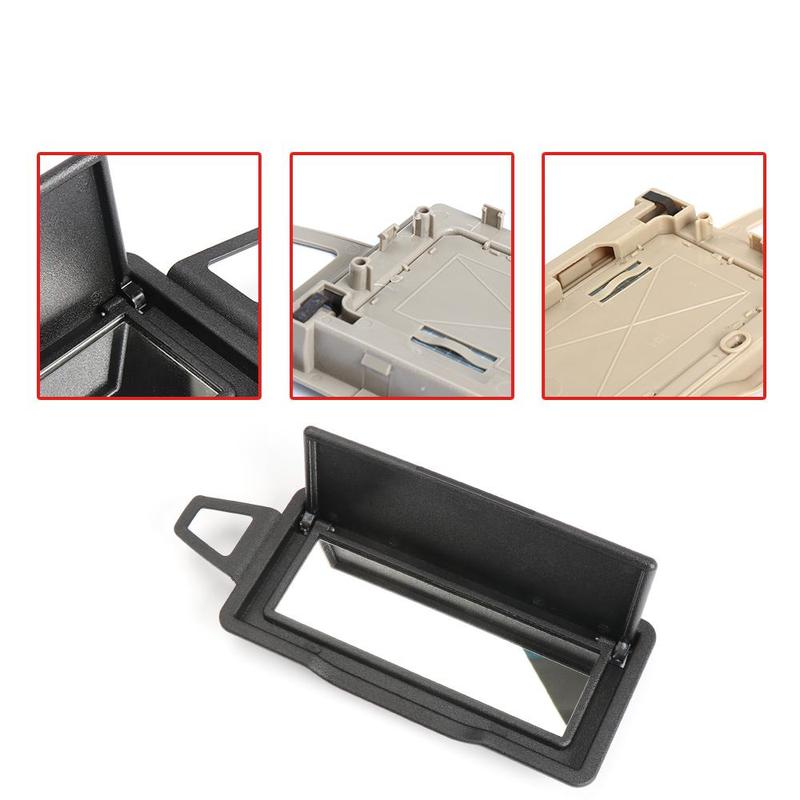 For Mercedes Benz W204 W207 Car Interior Sun Shade Visor Makeup Cosmetic Mirror Cover For C Class E Coupe C180 C200 E260 E300