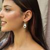 Genuine Black Onyx Earrings Onyx Handmade Earrings Sterling Silver Earrings Black Gemstone Earrings for Women Bridesmaid Earrings Gifts