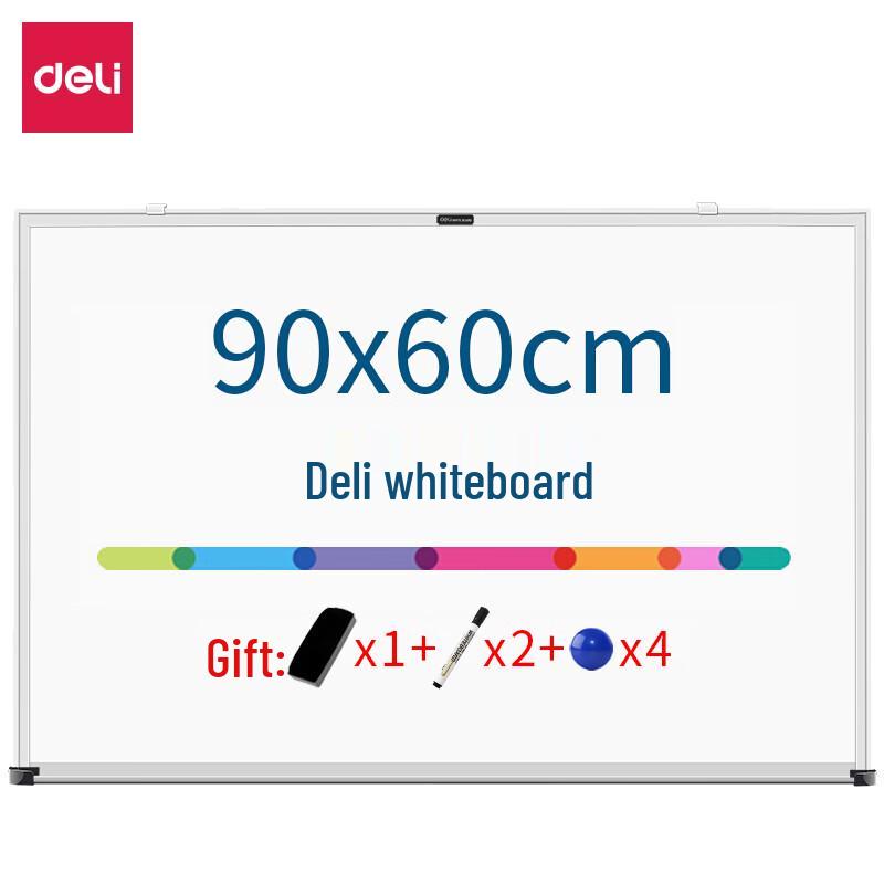 Deli 90x60cm Hanging Whiteboard