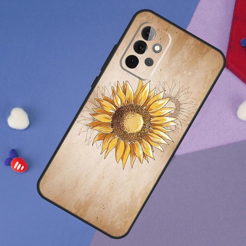 

Beautiful Yellow Sunflower Case For Samsung Galaxy A55 A35 A32 A12 A22 A52 A06 A54 A34 A14 A56 A36 A26 A16 A13 A53 A15 Samsung A34 5G
