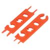 1 Pair Solar Spanner Wrench Assembly Panel PV Disconnect Removal Connector Tool Orange