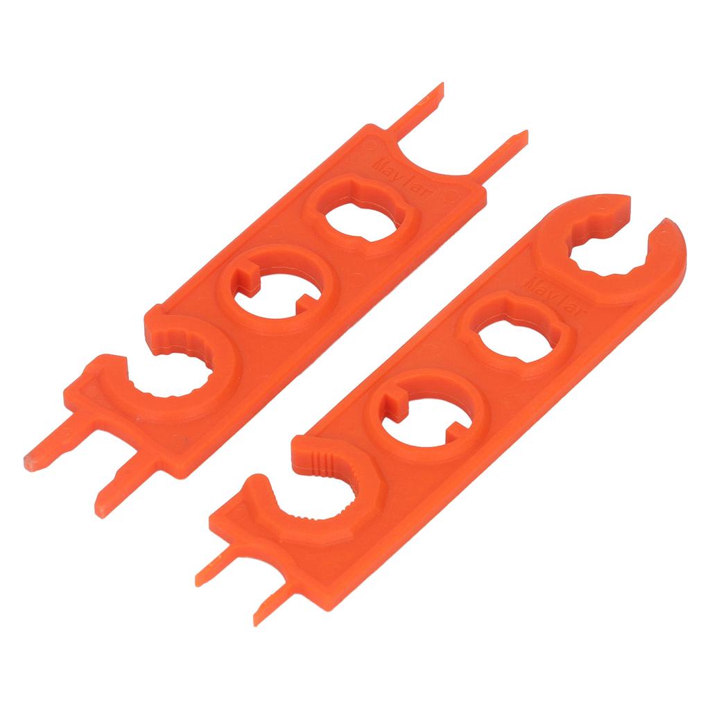 1 Pair Solar Spanner Wrench Assembly Panel PV Disconnect Removal Connector Tool Orange