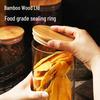 Airtight Glass Storage Jar for Tea, Coffee Beans, Grains, and More