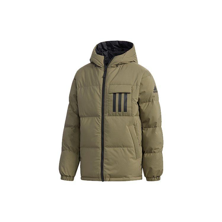 adidas Down Jacket Men's Khaki Brown EH4009