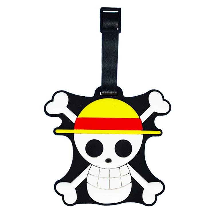 

Creative Cartoon PVC Rubber Luggage Tag: Airplane Pendant & Travel Boarding Pass Holder