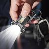 COB LED Mini Keychain Flashlight USB Rechargeable Portable Flashlight Keychain Light Camping Pocket Torch Lamp For Outdoor Camping Fishing Walking