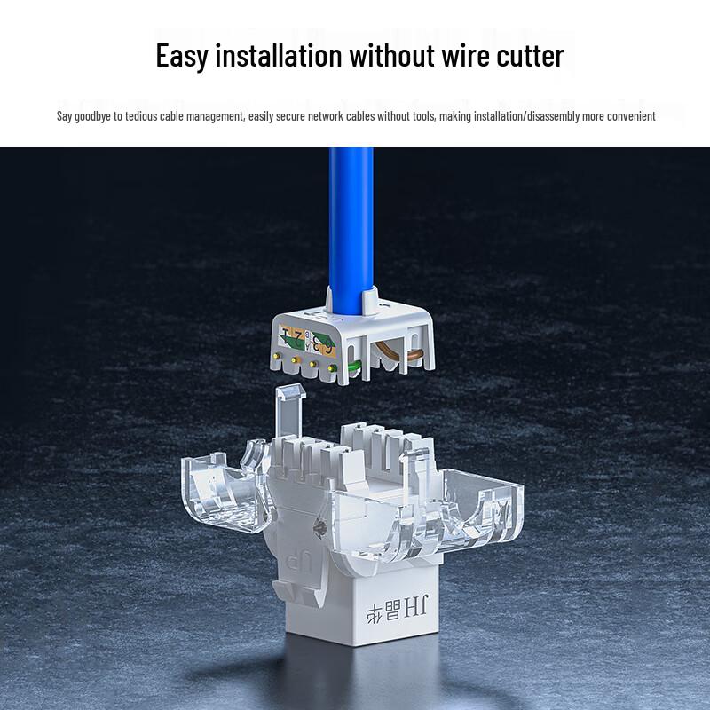 Jinghua CAT6 RJ45 Síťový Jack Modul