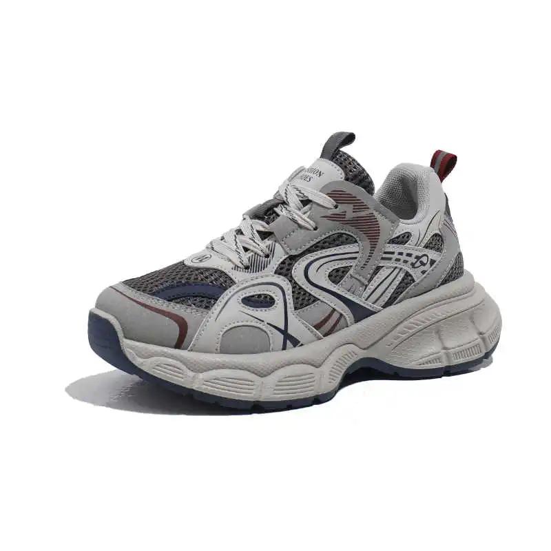 Fashion Flatform Round Foot Ladies Walking Shoes Casual Womens Luxury Trainers Volleyball Sneakers Sports Sports-et-leisure