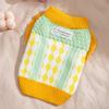 Cozy Striped Faux Mink Sweater for Small/Medium Dogs & Cats - Autumn/Winter Pet Apparel
