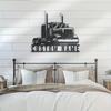 Vintage Truck Metal Sign Handmade Custom Wall Decor