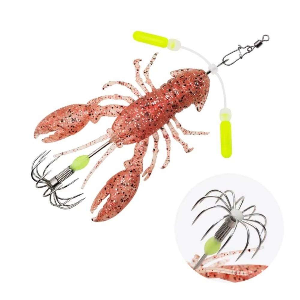 Realistic Crawfish Shape Fishing Lure Artificial Design Crayfish Lure Jig Lure  Sea Fishing
