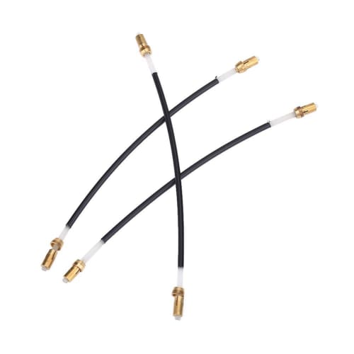 3/4 and 4/4 Violin Tailpiece, Tailgut Tail Rope, Abrasion Resistant, Pack of 5, Black