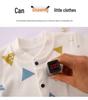 Baby Long Sleeve Romper - Spring/Autumn, Printed Combed Cotton Pajamas for Newborns, Infant Wear