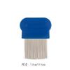 Comb Hair Lice Comb Brushes Terminator Fine Egg Dust Nit Free Removal Stainless Steel Comb Long Teeth Anti-slip Bands Dropship