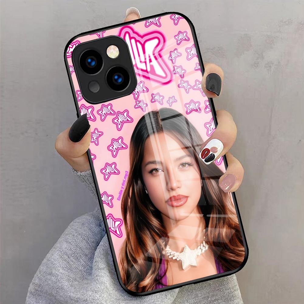 Emilia Mernes Phone Case For IPhone 17 Pro Max 16 15 14 Pro Max 13 11 X Xs Xr 8 7Plus Glass Cover