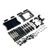 Mangniu MND90 99S RC Car Upgraded Servo, Rear Beam, Shock Absorber, and Tie Rod