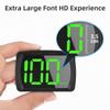 Universal Car Head-up Display GPS Mph Km/h HUD Digital Speedometer Head Up Display Big Font Speed Real Time Meter KMH All Car