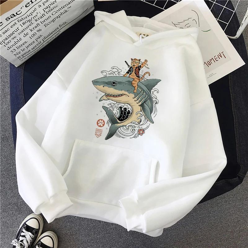 Bape Shark Sweatshirt With Hood Catana Hoodies