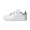 Originals Stan Smith Velcro Adidași Casual Low-Top pentru Copii Adidași pentru Copii Alb Argintiu EE8484