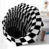 1pc Checkerboard Pattern Automatic Folding Umbrella, Portable & Foldable Design with 8 Ribs, Casual Outdoor Accessory Yy250729132