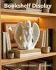 3D printed elegant and beautiful lady's wing decoration sculpture, modern and simple sculpture suitable for bedrooms