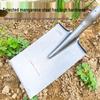 Heavy-Duty Flat Head Steel Shovel with Wood Handle