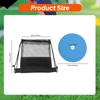 10 Flat Cone Markers for Sitting And Practicing Soccer.