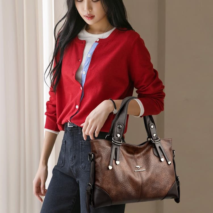 Large Capacity Tote Bag Shoulder Crossbody Handbag