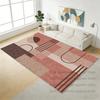 Geometric Carpets Modern Living Room Decor Lounge Bedroom Study Floor Mat Bedside Large Size Easy Cleaning Soft Rugs Non-slip