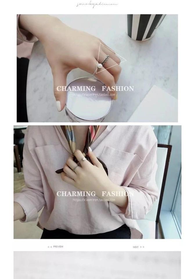 Beixi S925 Sterling Silver Woven Ring: Retro, Artistic, Open, Adjustable, Versatile Design.