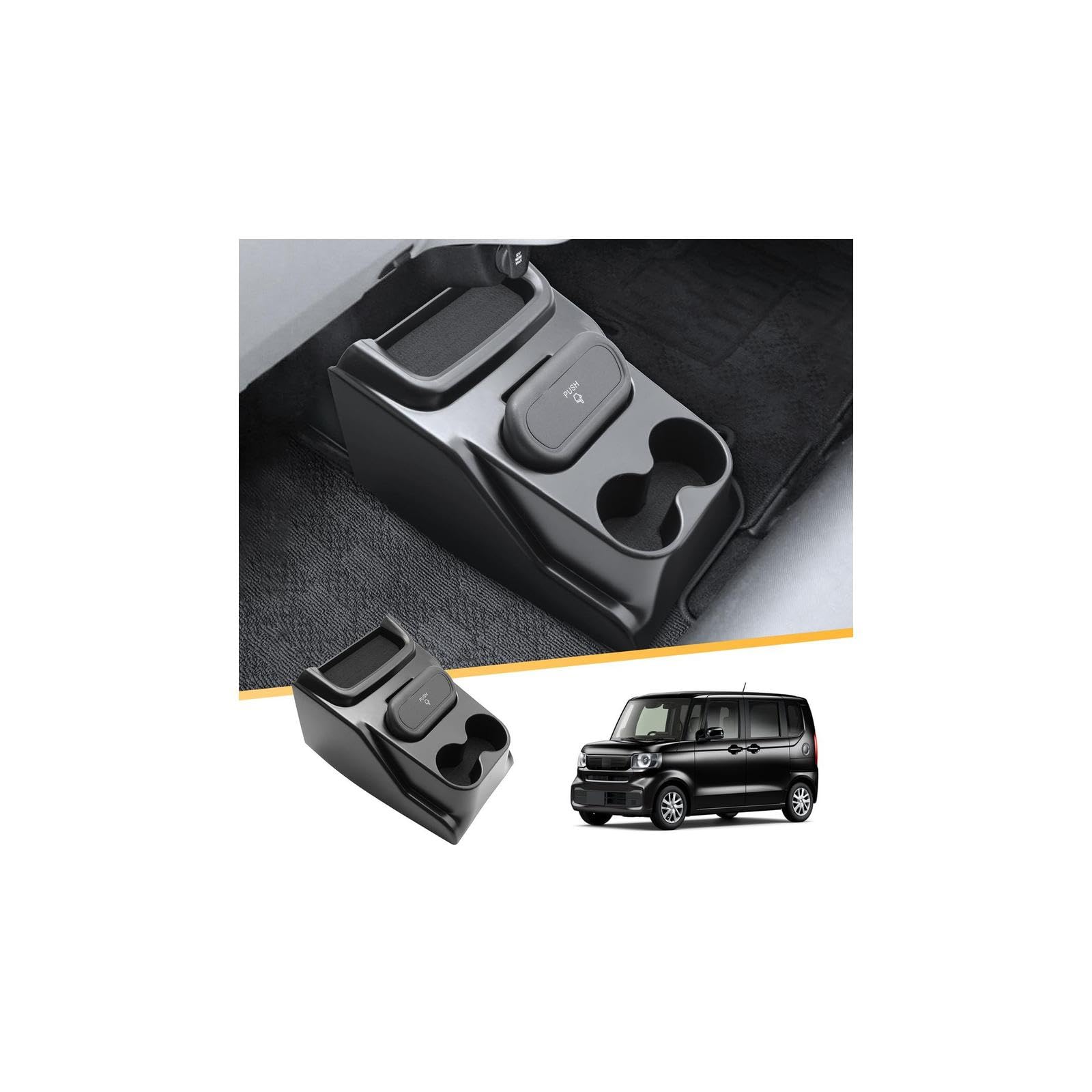 

LFOTPP Хонда Центральная консоль Хранение Консоль Консоль JF5 Аксессуары N-BOX (3-е поколение) Коробка, Лоток, Встроенная нескользящая коробка, N-BOX