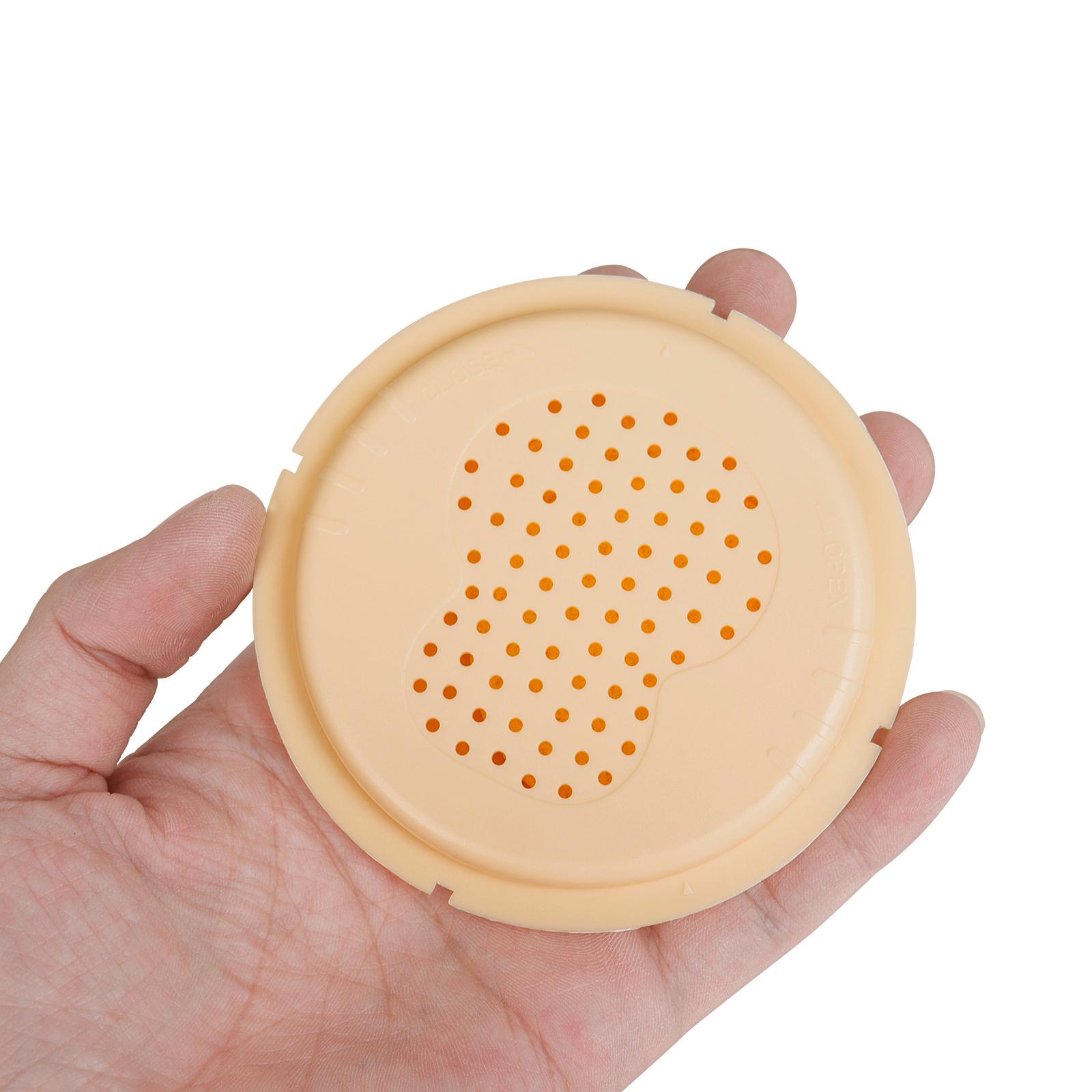 

Увлажнитель для резонаторного отверстия гитары со встроенной губкой, увлажнитель резонаторного отверстия гитары с 2 шт. плеснестойкой натуральной древесины разноцветный