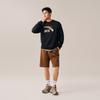 Anta Big Logo Casual Fashion Sports Versatile Campus Commuting Loose Comfortable Fleece Thick Warm Pullover Sweatshirt Men Sweatshirt 952548702-4