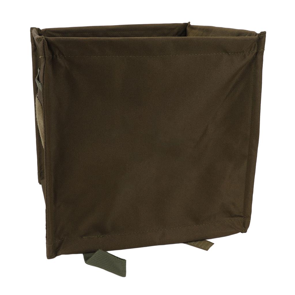 Outdoor Collapsible Trash Can Large Capacity 33L Oxford Cloth Collapsible Throw Line Storage Basket