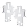 2pcs Stainless Boat Gas Tool Bottle Opener Deck Fill Plate Key Replacement Key for Fuel Water Tank Plate Deck Tool Key