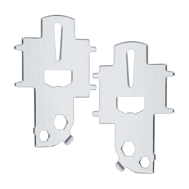 2pcs Stainless Boat Gas Tool Bottle Opener Deck Fill Plate Key Replacement Key for Fuel Water Tank Plate Deck Tool Key