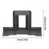 10Pcs Solar Panel Drainage Clips Solar Water Drain Diversion Clip Photovoltaic Mud Removal Clip For Cleaning Solar Panels