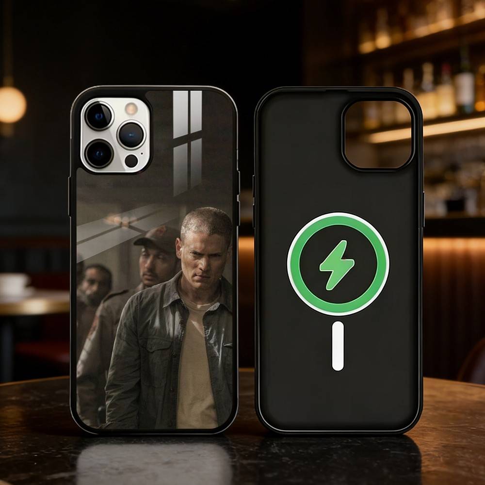 P-Prison Break Phone Case For iPhone 17,16,15,14,13,12,Plus,Pro,Max For Magnetic Wireless Charge