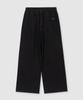 Musinsa Standard Sports [Cooltandard] Quick-Dry Pintuck Wide Pants (Black)