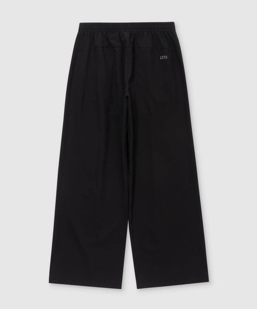 Musinsa Standard Sports [Cooltandard] Quick-Dry Pintuck Wide Pants (Black)
