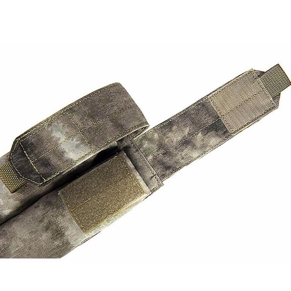 Sac de chargeur Molle camouflage en nylon 1000D, deux unités, pochette de chargeur tactique, étui de chargeur.