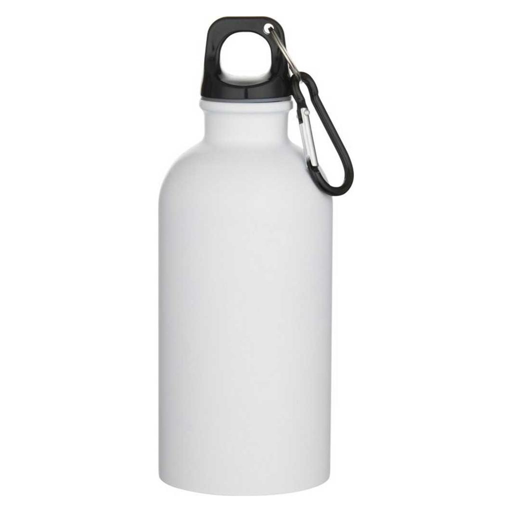 Floso Oregon Matte Recycled Stainless Steel 400ml Carabiner Water Bottle