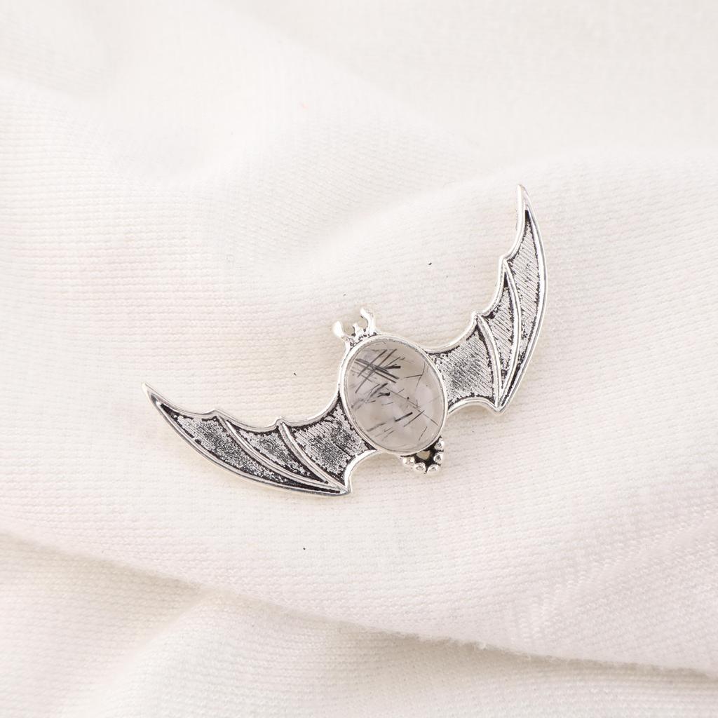 Black Rutile Handmade Silver Pendant, 925 Sterling Silver Boho Pendant, Beautiful Rutile Gemstone Pendant Gift For Love