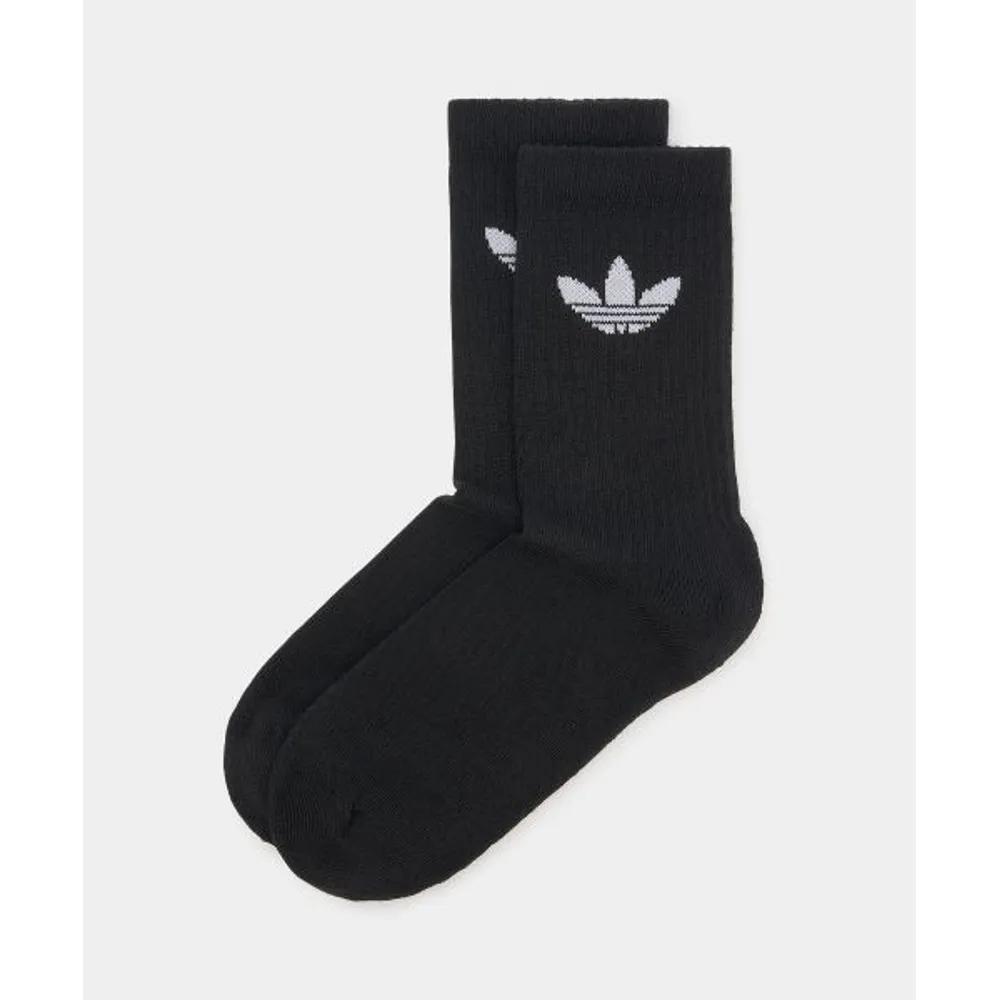 adidas Trefoil Cushion Crew Socks 3P - Black IJ5613 4496184