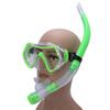 Adult Diving Goggles Snorkeling Swimming   Underwater Swimming Glasses Snorkel (Blue)