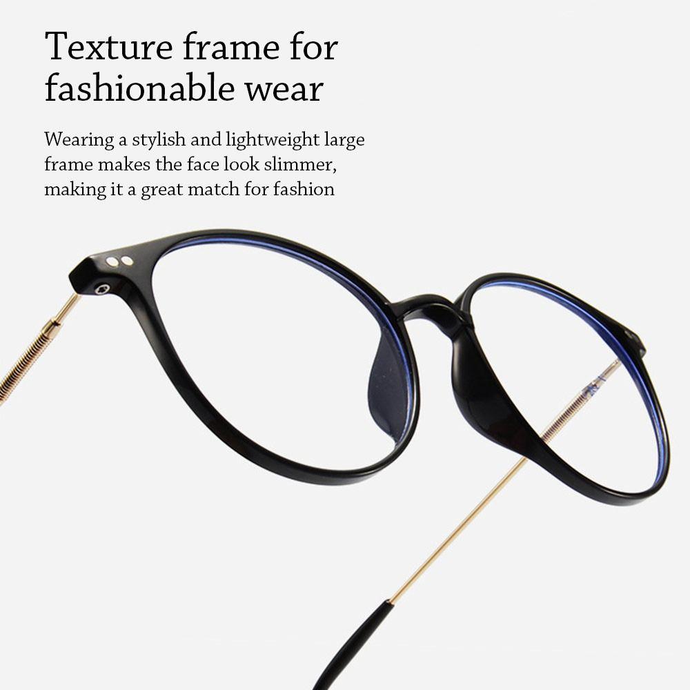 Vintage Blue Ray Blocking Anti-Blue Light Glasses Eye Protection Ultralight Computer Goggles Pc Frame Eyewear Men Women