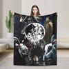 S-Sleep T-Token Blanket Quality Super Warm  Throw Blanket Autumn Children Outdoor Fluffy Bedspread