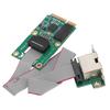 Mini PCIE Network Card High Speed Stable 2.5G Wireless RJ45 Ethernet Adapter for Desktop Server