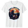 Grill Master T Shirt Camping Barbecue Fathers Day For Him And Her Image 1 Of 4 Vintage Unisex Homme Soft Casual
